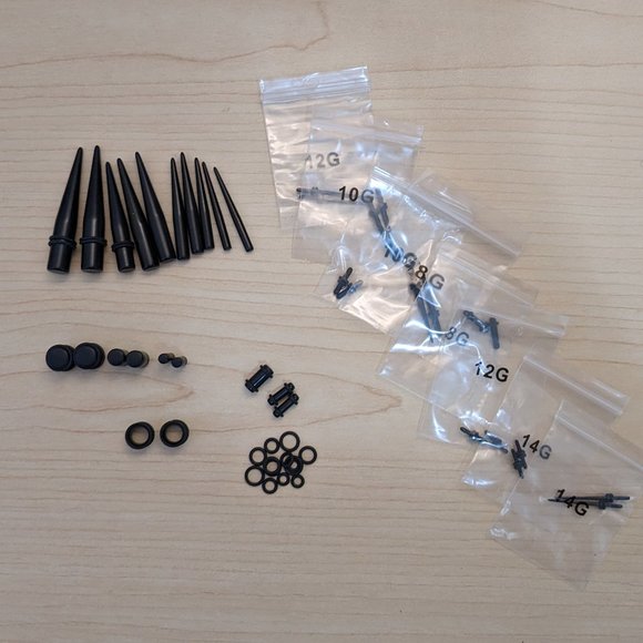 EUC Ear Stretching Kit up to 00 Gauge - Picture 1 of 3